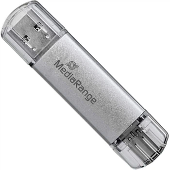 USB флеш накопичувач Mediarange 32GB Silver USB 3.0/Type-C (MR936)