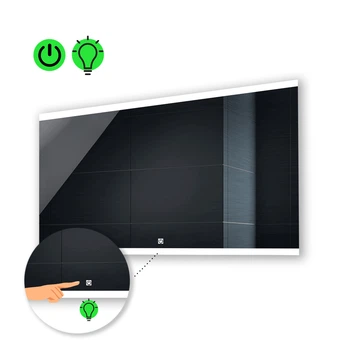 LED-зеркало 70x60см, с сенсорной кнопкой управления, модель Ines (Inesg10)