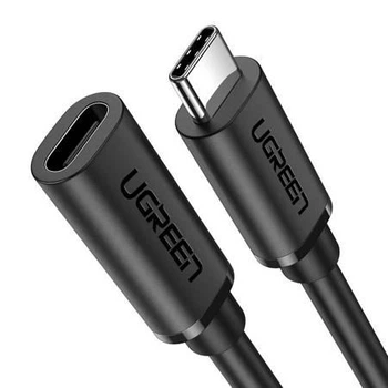 Кабель подовжувач USB Type C 3.1 Gen 2 UGREEN для швидкого заряджання телефону Black (US353)