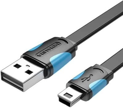 Кабель передачи данных Vention USB 2.0 to Mini USB 5 Pin 0.5 м Black (VAS-A14-B050)