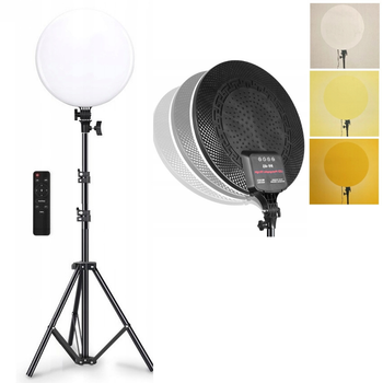 Светодиодная LED лампа Camera light PF-45 для фото и видео съемки + Штатив
