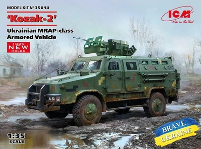 Бронеавтомобиль Козак-2 «Козак-001» ICM (35014)