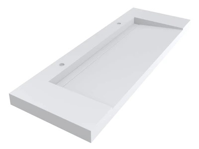 Умивальник підвісний MIRAGGIO OLMOS 15*150,1*52,9 Mirasoft Білий 0001111