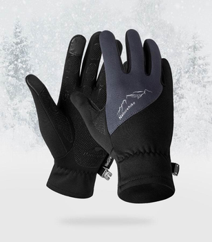 Флісові рукавиці Naturehike XL NH17S004-T Grey