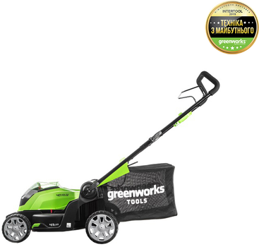 Газонокосарка акумуляторна Greenworks G40LM41 (2504707)