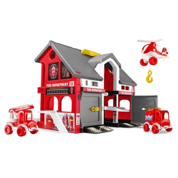 Конструктор Play house пожежна станція Різнобарв'я