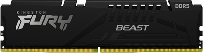 Оперативна пам'ять Kingston Fury DDR5-6000 16384MB PC5-48000 (Kit of 2x8192) Beast Black (KF560C40BBK2-16)