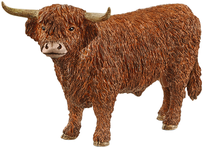 Іграшка-фігурка Schleich World Animals Хайлендський бик 13.6 см (4059433177137)