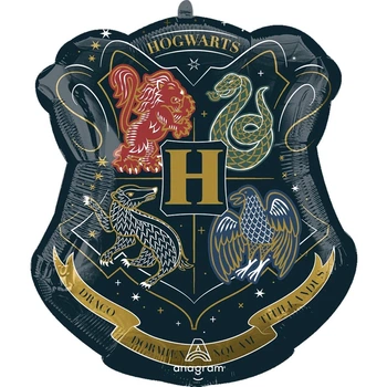 Фольгированный воздушный шар Anagram Герб Хогвартса Гарри Поттер Harry Potter, 53х55 см 20871