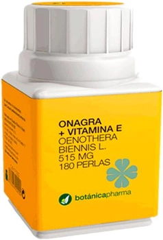 Дієтична добавка Botanica Nutrients Evening Primrose + Vitamin E 515 мг 180 капсул (8435045200375)