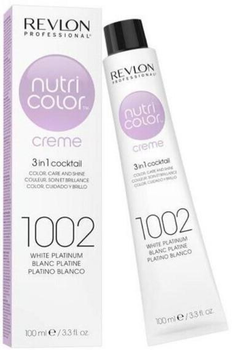 Balsam koloryzujący do włosów Revlon Nutri Color Filters Toning 1002 100 ml (8007376046955)
