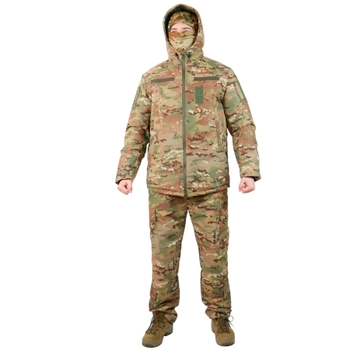 Зимовий тактичний костюм бушлат+штани мультикам XXXL (54-56)