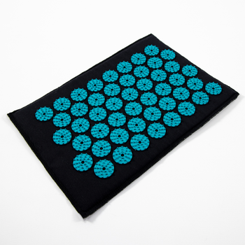 Матрац-килимок Тибетський іплікатор (аплікатор Кузнєцова) OSPORT (MS-1253) Чорно-бірюзовий