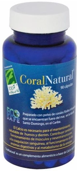 Suplement diety 100% Natural Coralnatural 1100 mg 90 kapsułek (8437008750415)
