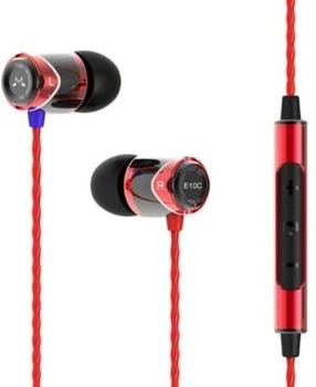 Słuchawki SoundMagic E10C Black-Red (6949379001246)
