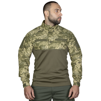 Рубашка тактическая боевая универсальная для силовых структур CM Blitz Камуфляж/Олива (7020), XXXL TR_7020(XXXL)