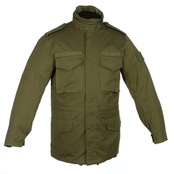 Куртка тактична зносостійка полегшена для силових структур M65 Хакі олива 56-58/182-188 TR_BH-U-JМ65-KH-56-182