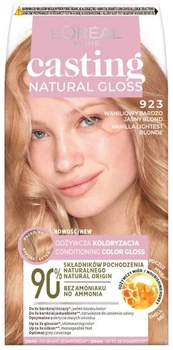 Farba do włosów L'Oreal Paris Casting Natural Gloss 923 Waniliowy Bardzo Jasny Blond 240 g (3600524086220)