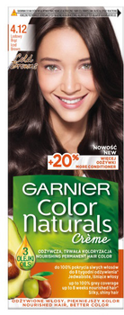 Krem koloryzujący do włosów Garnier Color Naturals Creme 4.12 Lodowy Brąz 156 g (3600542335324)