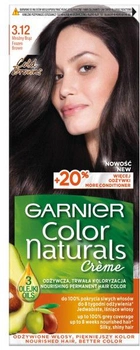 Krem koloryzujący do włosów Garnier Color Naturals Creme 3.12 Mroźny Brąz 156 g (3600542334921)