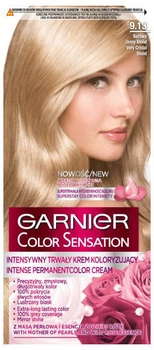 Krem koloryzujący do włosów Garnier Color Sensation 9.13 Beżowy Jasny Blond 163 g (3600541136861)