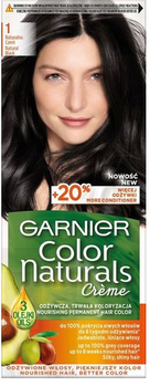 Krem koloryzujący do włosów Garnier Color Naturals Creme 1 Czerń 156 g (3600540179609)