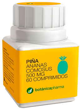 Suplement diety Botanicanutrients Pineapple 500 mg 60 tabletek (8435045200108)