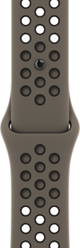 Pasek sportowy Apple Nike do Apple Watch 41 mm Regular oliwkowoszary/czarny (MPGT3ZM/A)