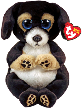 М'яка іграшка TY Beanie Bellies Чорний пес Dog 15 см (8421407002)