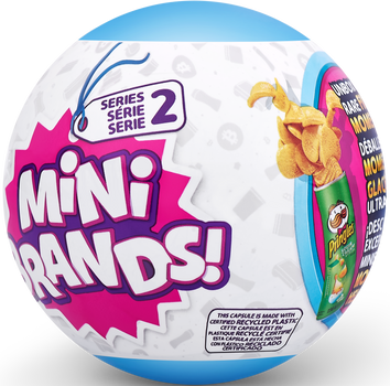Zestaw gier Zuru Mini Brands Supermarket Surprise figurki w kuli 5 sztuk w asortymencie (77289GQ2)