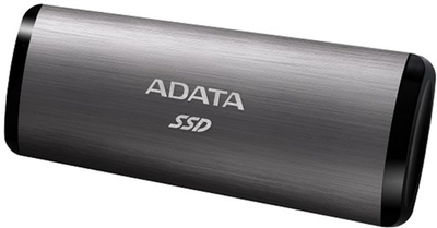 Dysk SSD ADATA SE760 512 GB USB 3.2 Type-C 3D NAND TLC Titanium Grey (ASE760-512GU32G2-CTI) Zewnętrzny