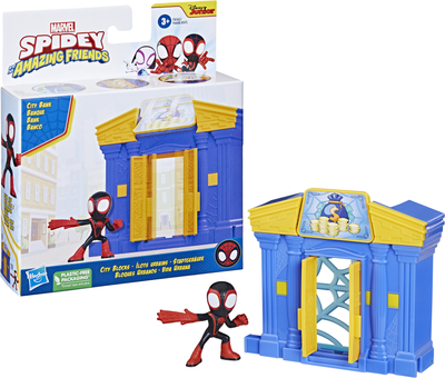 Набір іграшковий Hasbro Місто з блоків серії Спайді та його дивовижних друзів (F6688/F8362)