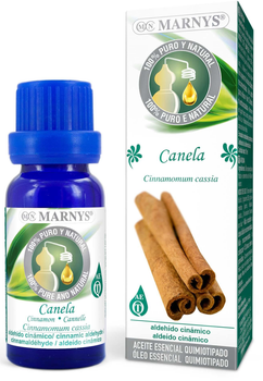 Olejek eteryczny z cynamonu Marnys Canela Aceite Esencial Alimentario Estuche 15 ml (8410885082084)