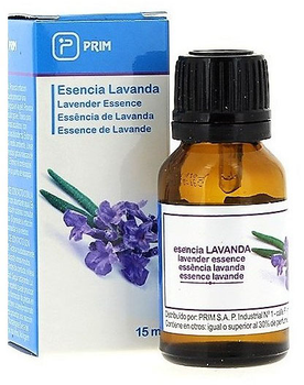 Ефірна олія лаванди Prim Lavender Humidifier Essence 15 мл (8426680993395)