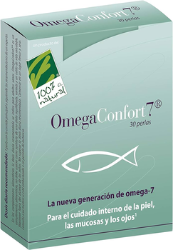 Дієтична добавка 100% Natural OmegaConfort7 30 перлин (8437008750330)