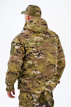 Зимова військова тактична куртка-бушлат M11 Камуфляж Мультикам Multicam SPARTAN розмір 48