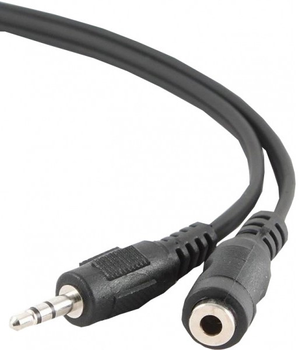 Kabel stereofoniczny audio Cablexpert CCA-423 3.5 mm F - 3.5 mm M 1.5 m Czarny