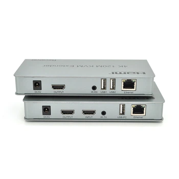 Одноканальный активный удлинитель HDMI сигнала по UTP кабелю. Дальность передачи: до 100 метров, cat5e/cat6e 1080P/3D. Voltronic YT-SCPE HDM-100m1080Р-USB