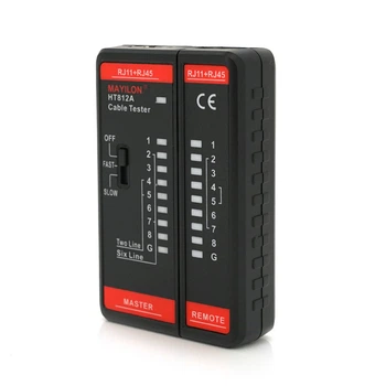 Кабельний тестер Mayilon HT-812A RJ-45 RJ-11 LAN тестер