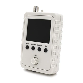 Осциллограф FNIRSI-DSO150 компактный осциллограф с высоковольтным щупом P6100 зажимы "крокодил"
