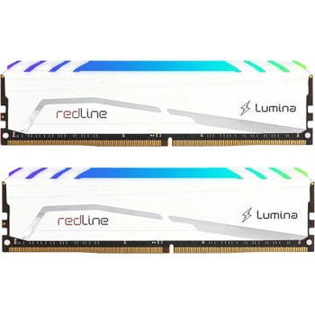 Модуль памяти Mushkin DDR5 64GB (2x32GB) 6400 MHz Redline RGB White (MLB5C640BGGP32GX2)