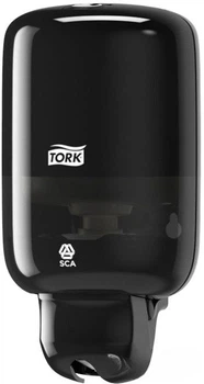 Дозатор TORK Мини для жидкого мыла 0,5л черный 561008