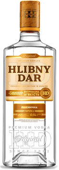 Горілка Хлібний дар «Пшенична» 0.5 л 40% (4820080720751)