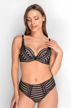 Бюстгальтер с уплотнённой чашкой Anabel Arto 65D Черный-01 (90561)