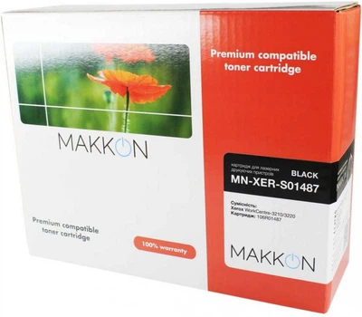Картридж Makkon Xerox 106R01487 S01487 4.1k Black (MN-XER-S01487)