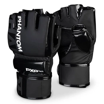 Рукавиці для ММА Phantom APEX Hybrid Black S/M