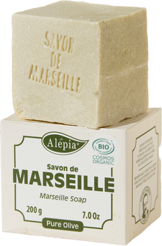 Тверде мило Alepia Marseilles Bio 100% Olive 230 г (3700479109576)