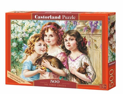 Puzzle Castorland Trzy łaski z 500 elementów (5904438053759)
