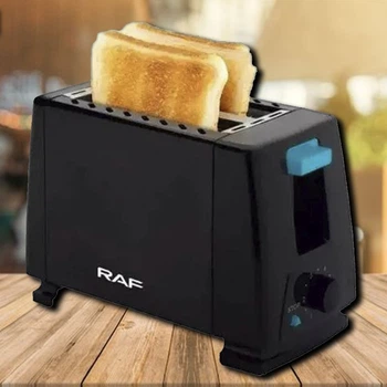 Тостер RAF на два тоста для хлеба кухонный электротостер для дома, 650W