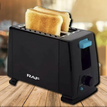 Тостер RAF на два тоста для хлеба кухонный электротостер для дома, 650W